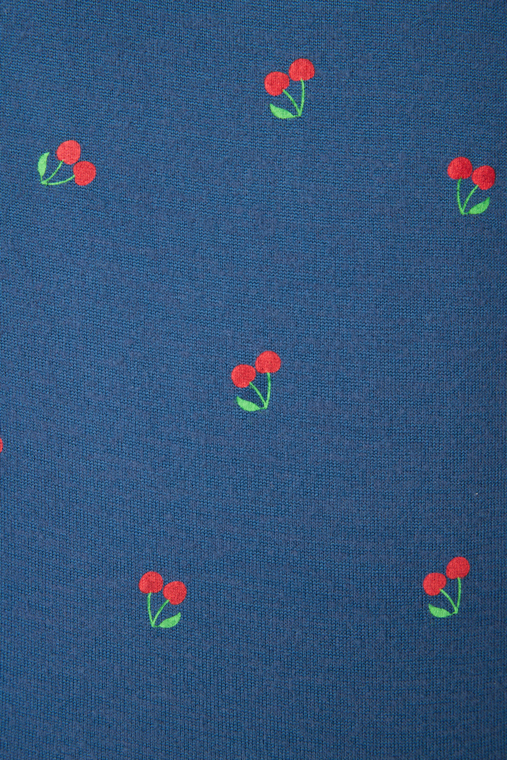 Star Spangled True Navy Cherry Print Banded Pants