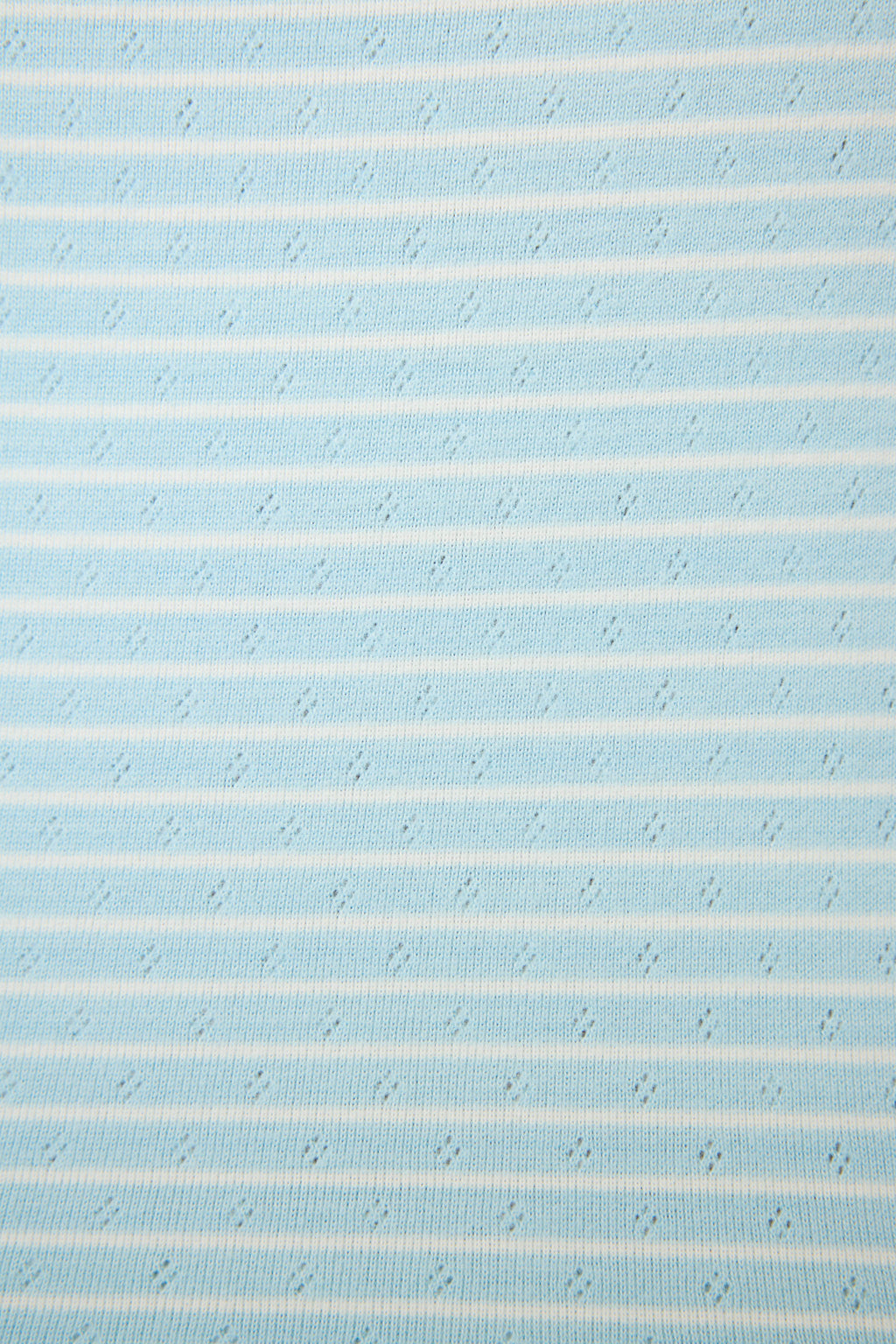 Sweet Stripes Morning Blue Open Leg Lounge Pants