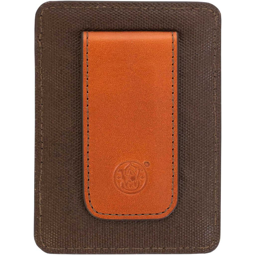 Smith & Wesson Wax Canvas Money Clip