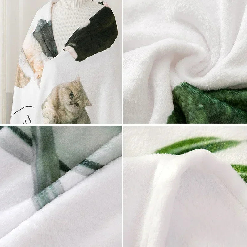 Roblox Game Winter Sofa Blanket