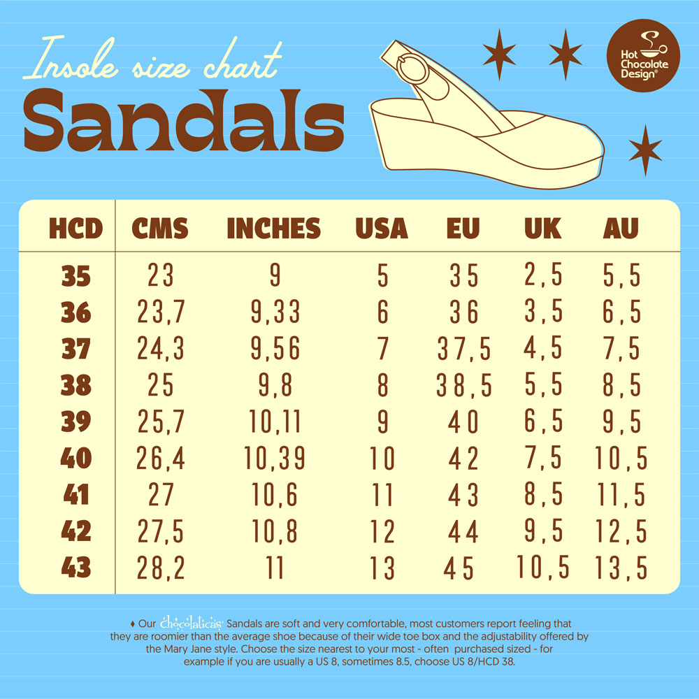 Chocolaticas® Country Star Women's Sandal
