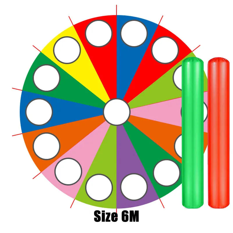 Rainbow Parachute Game