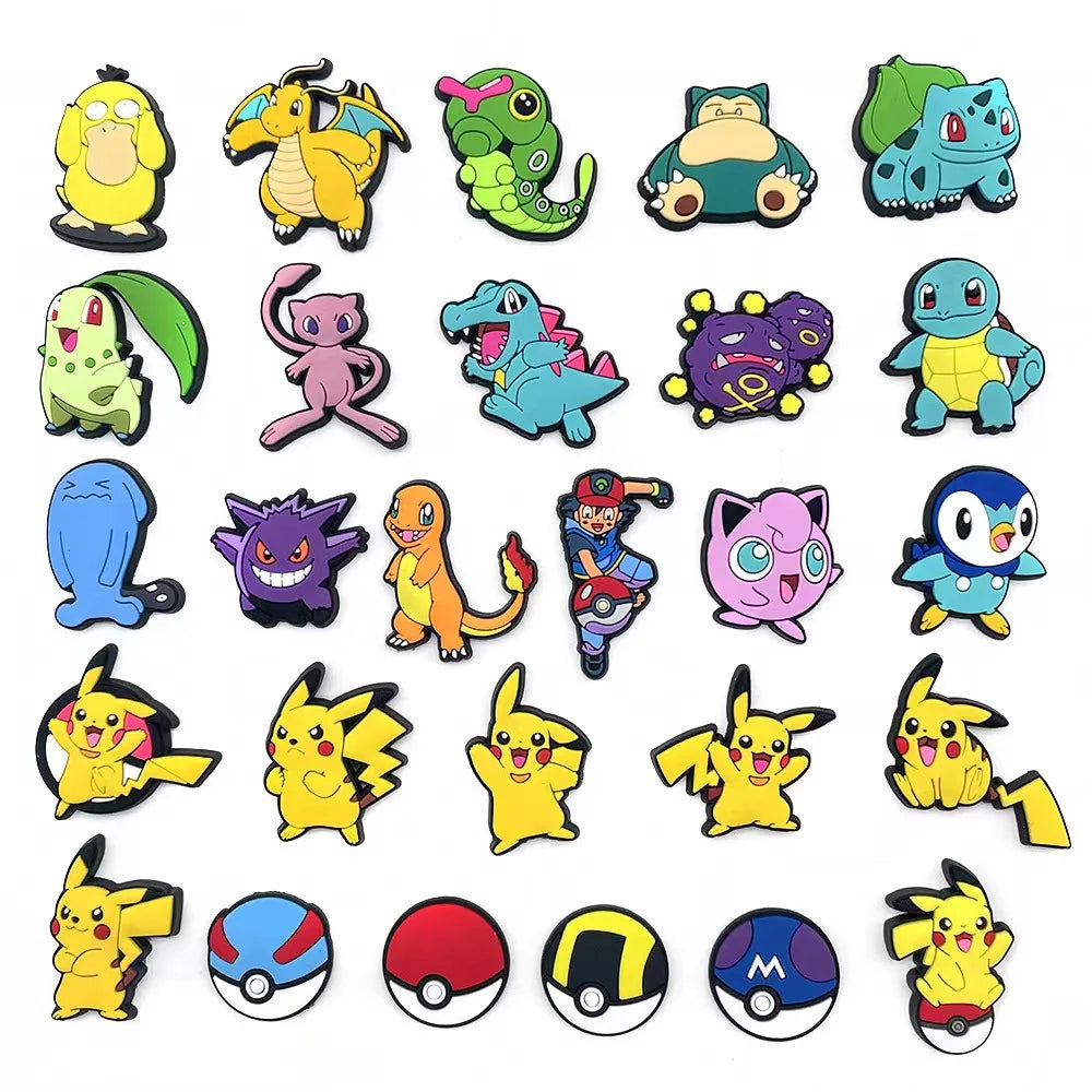 Pokemon Shoe Charms
