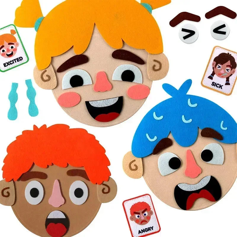 Emotional Expression Game – Educational Toy for Kids