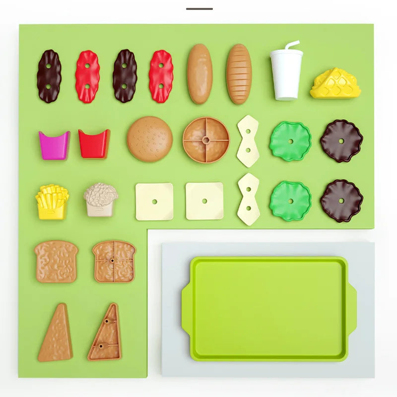 Pretend Play Kitchen Set