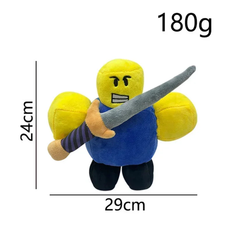 Roblox Two-Dimensional Robot Plush Toy