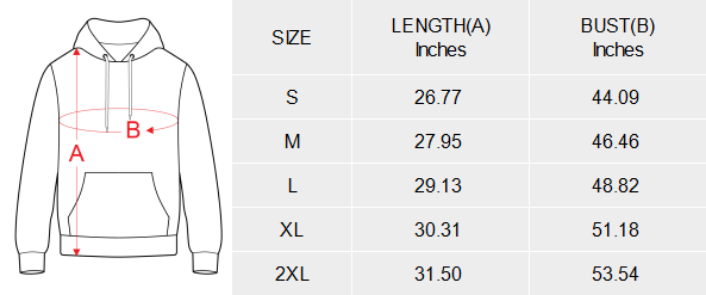 Men's Blue Wildcat Classic Hoodie with Printing Back (Made in USA)