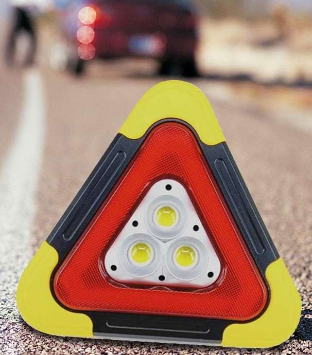 Triangle Emergency Safety Light & Outdoor Night Light