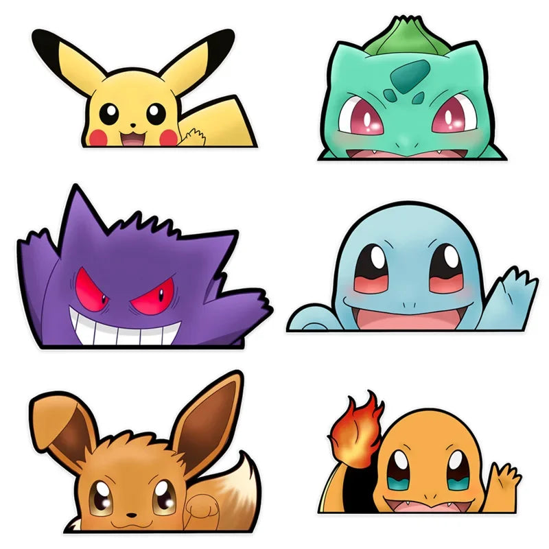 Pokemon Anime Car Sticker Decal