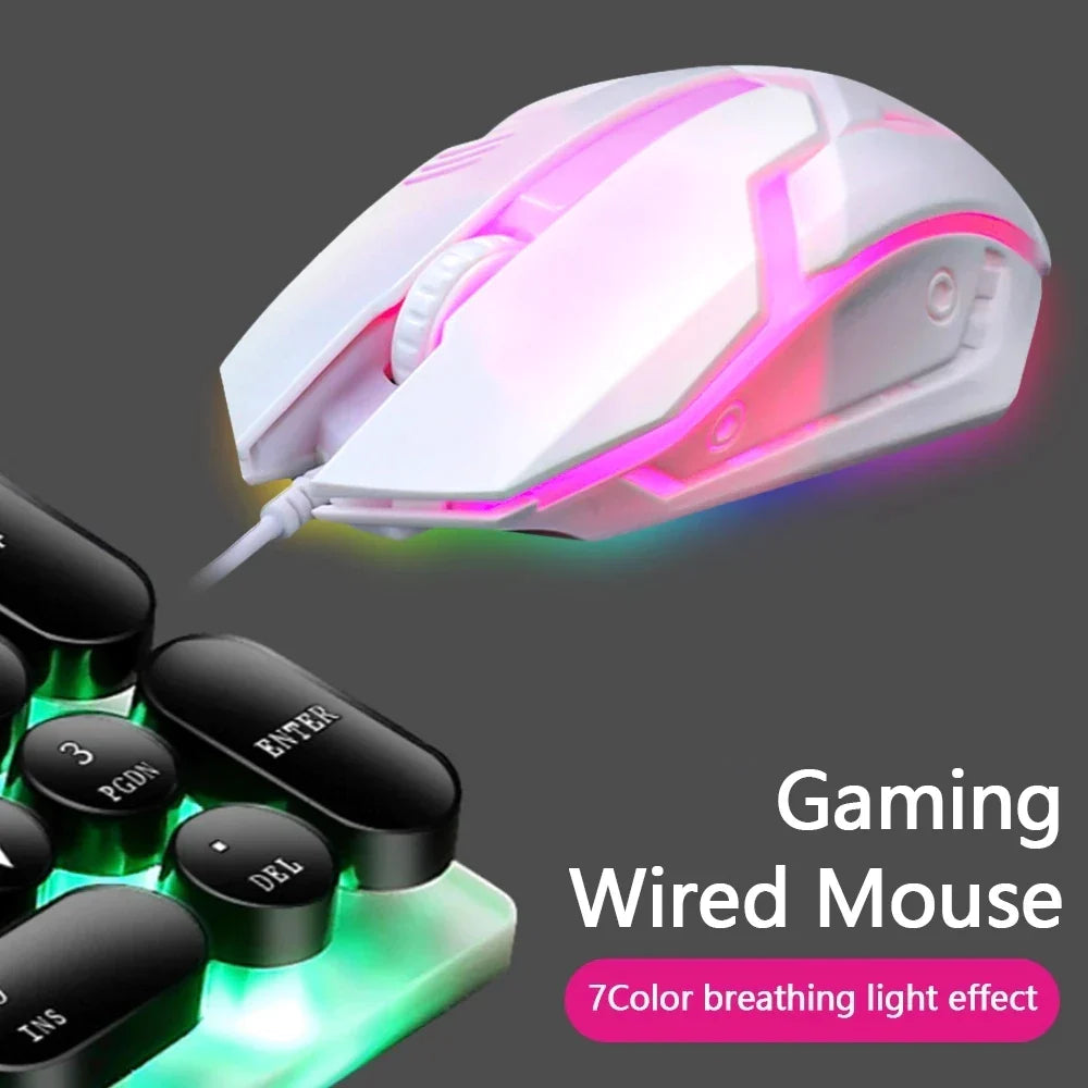 RGB Backlit Wired Gaming Mouse (Buy 1 Get 2 Free)