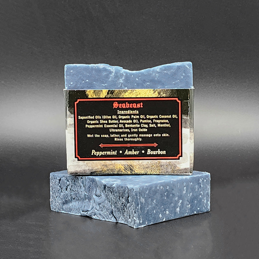 "Seabeast" Handmade Vegan Bar Soap