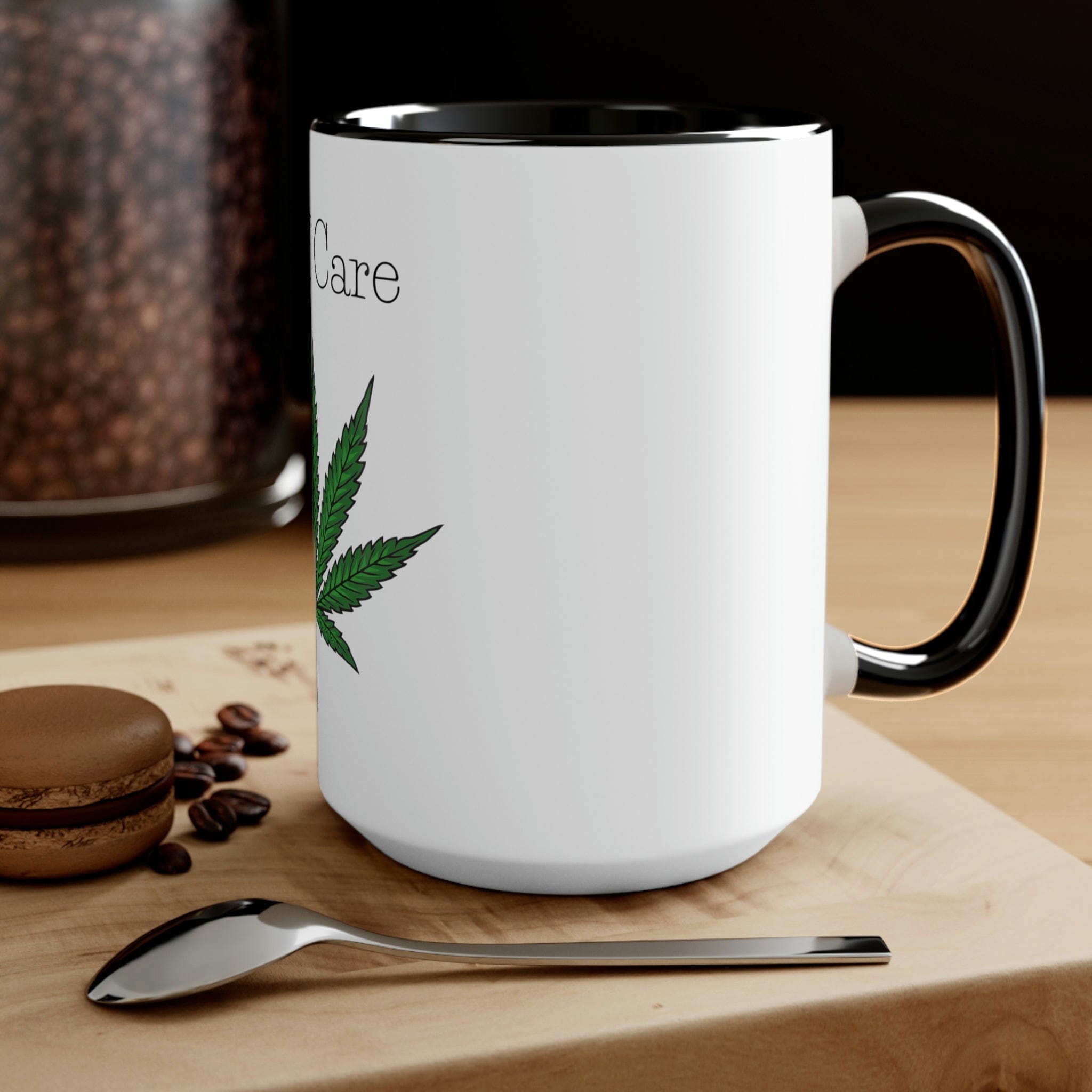 Self Care Pot Leaf Mug