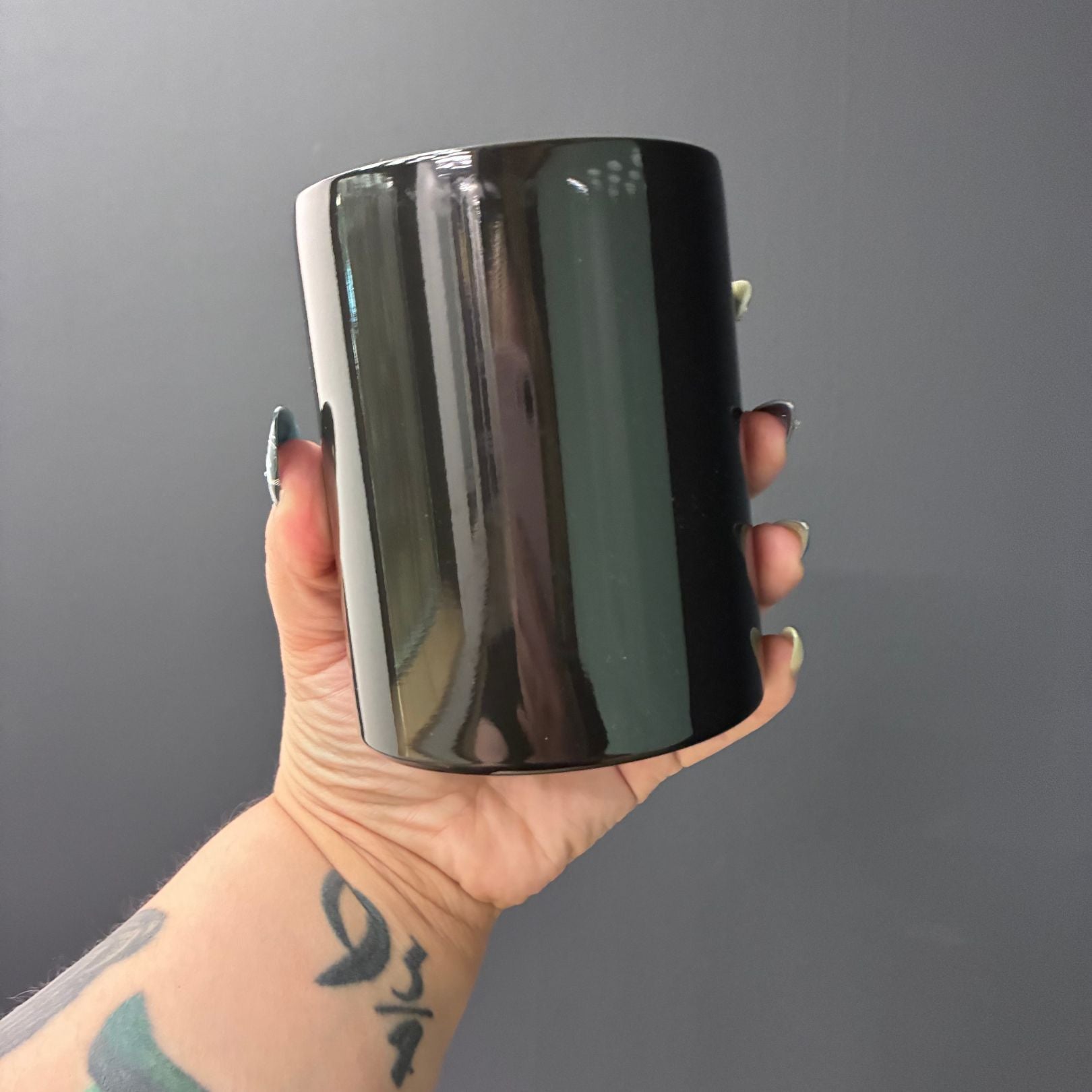 Self Made Stainless Steel Tumbler in Black and Pink