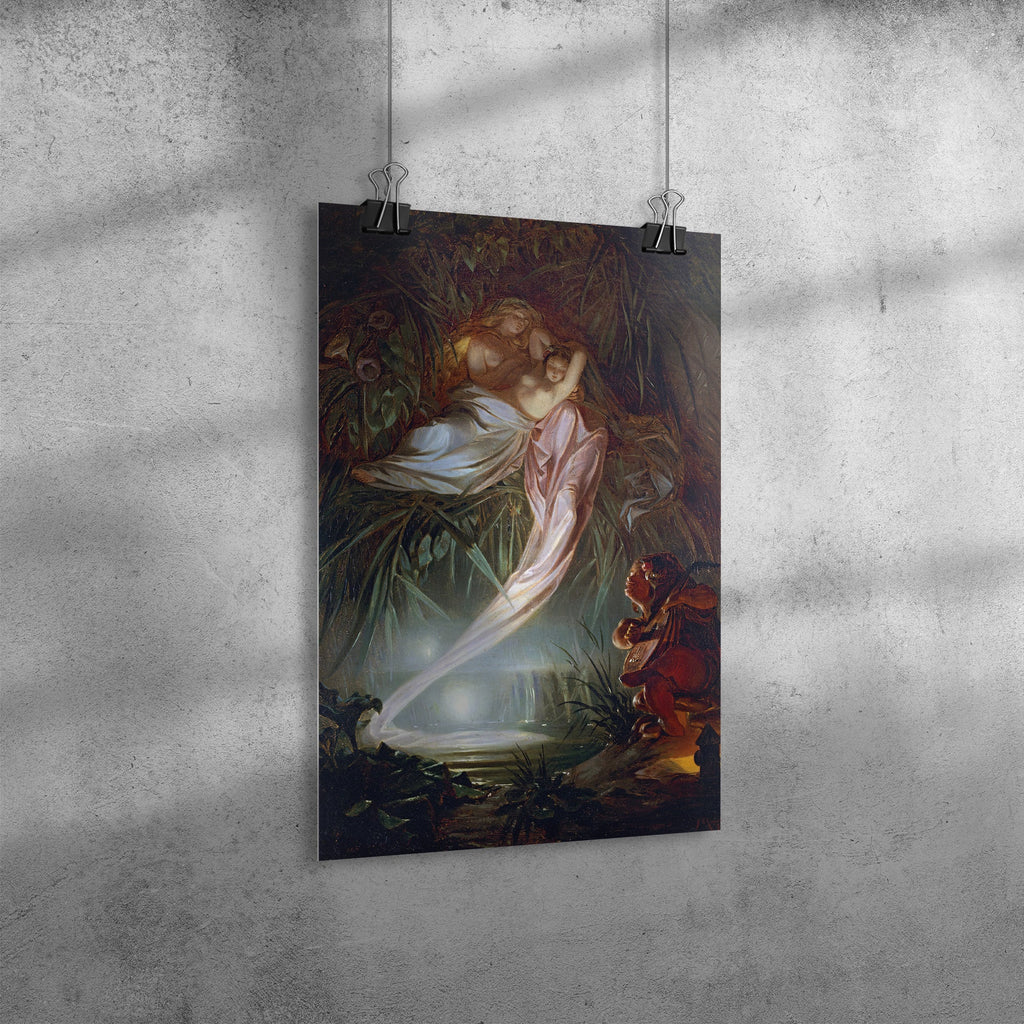 "Serenade" by Arthur von Ramberg Matte Poster