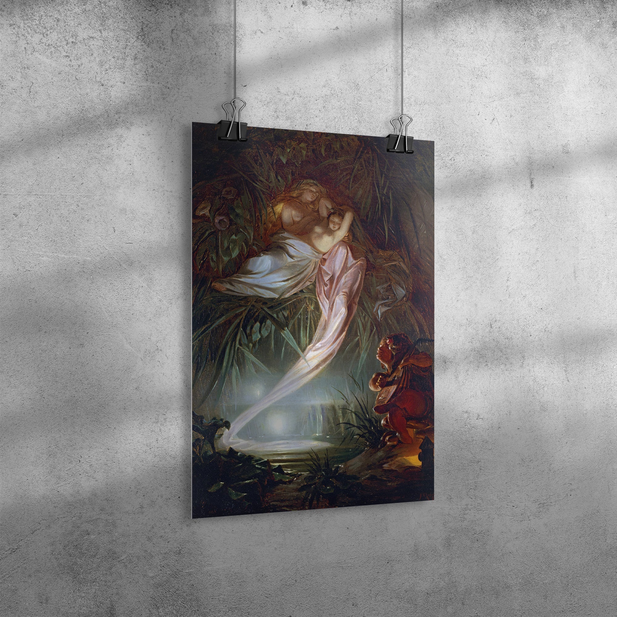 "Serenade" by Arthur von Ramberg Matte Poster
