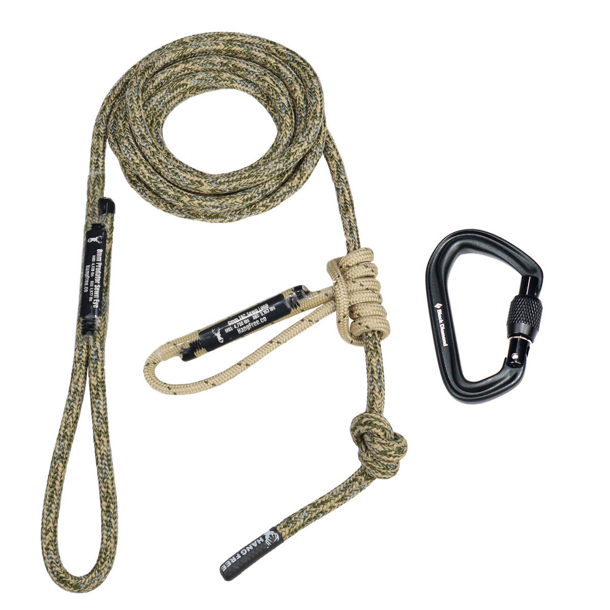 8mm Predator™ Standard Sewn Tether & Lineman's Belts