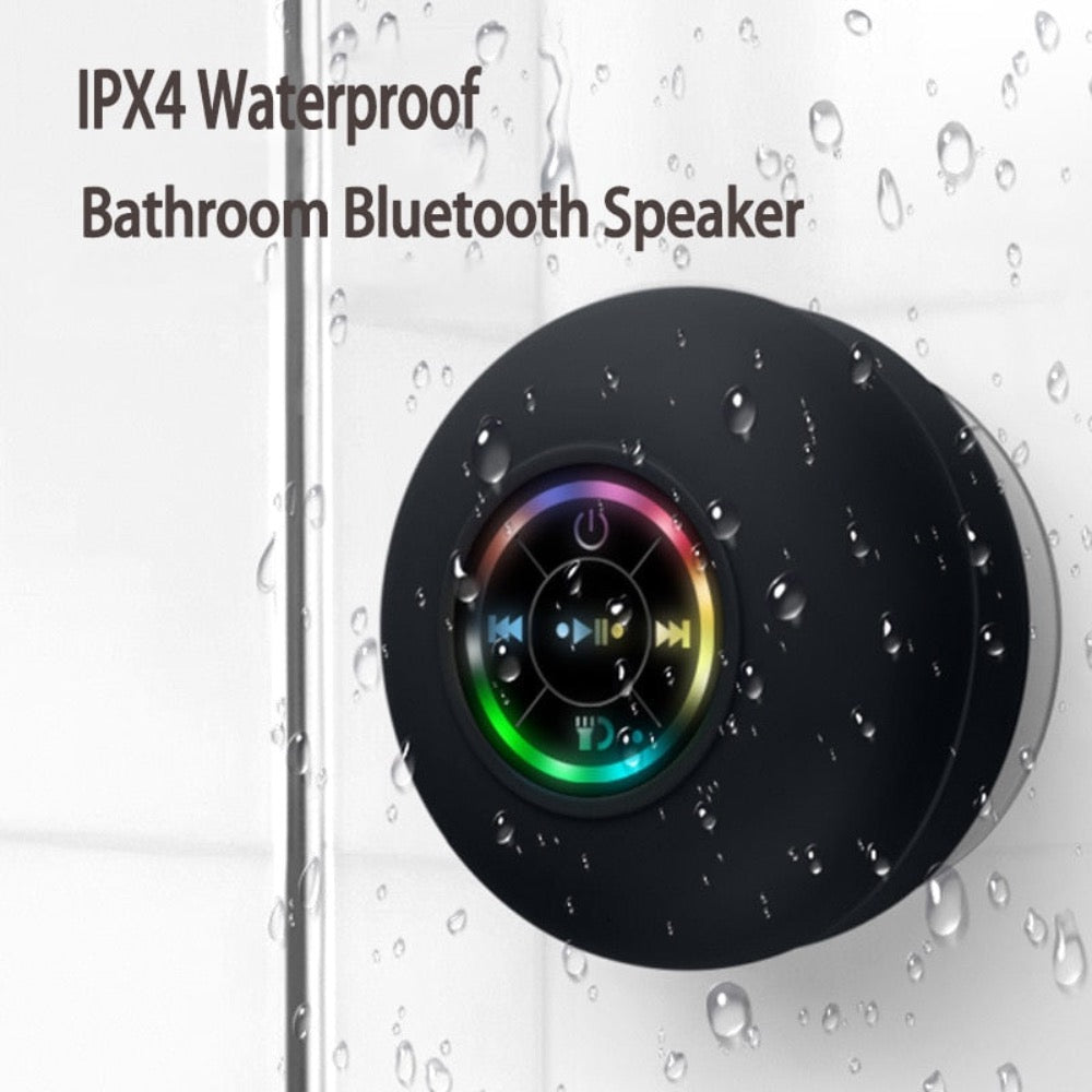 Water Resistant Bluetooth Speakers with Mic (Buy 1 Get 2 Free)