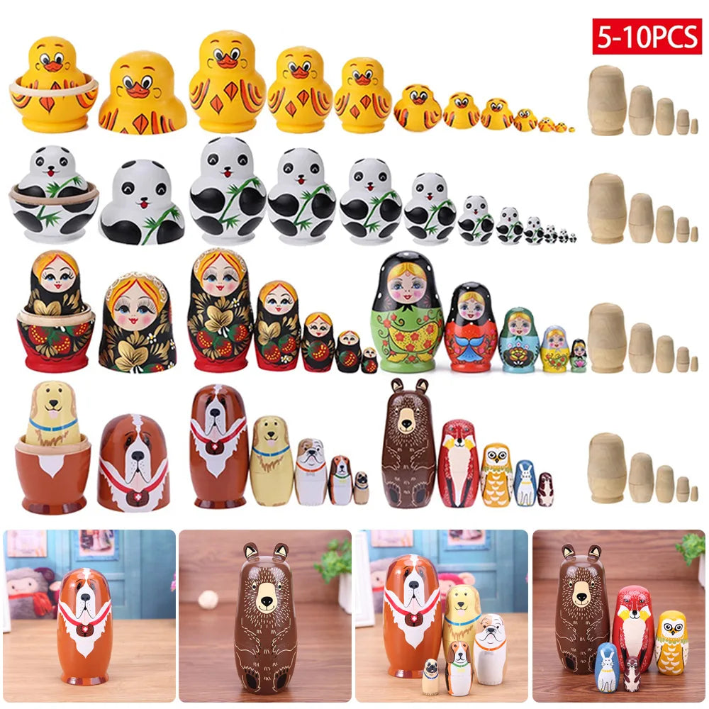 Russian Matryoshka Nesting Dolls