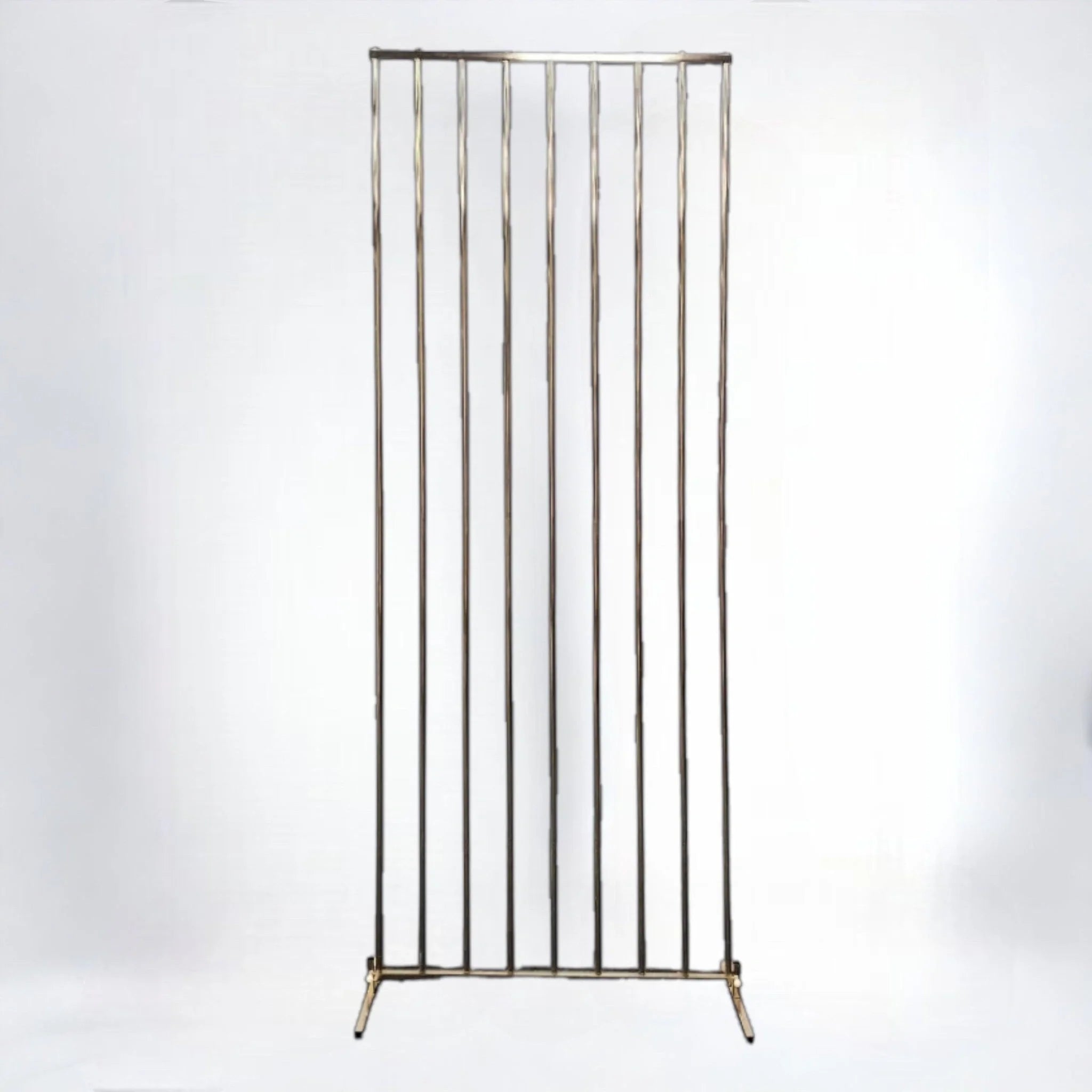 Shiny Gold Wedding Backdrop Stand 2.6 x 6.5 FT