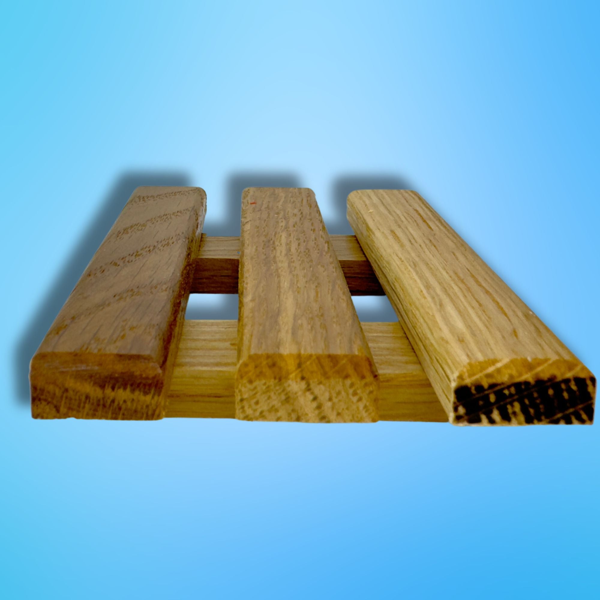 Reclaimed White Oak Wood Finished Soap Dish