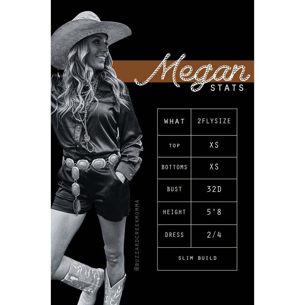 [Size M Remaining] Leather Look Western Style "Cisco" Dress