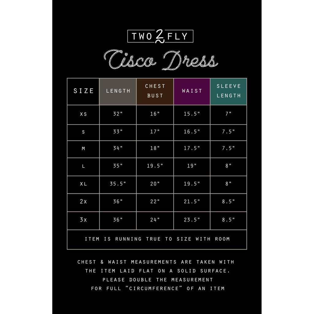 [Size M Remaining] Leather Look Western Style "Cisco" Dress