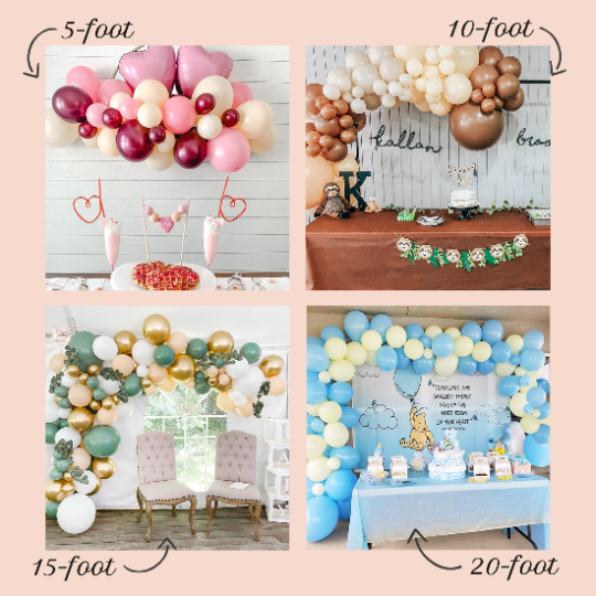 Ivory Balloon Garland