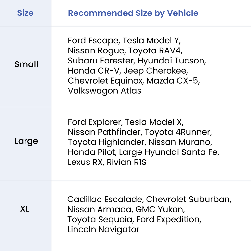 Cargo Liner for SUVs - Large