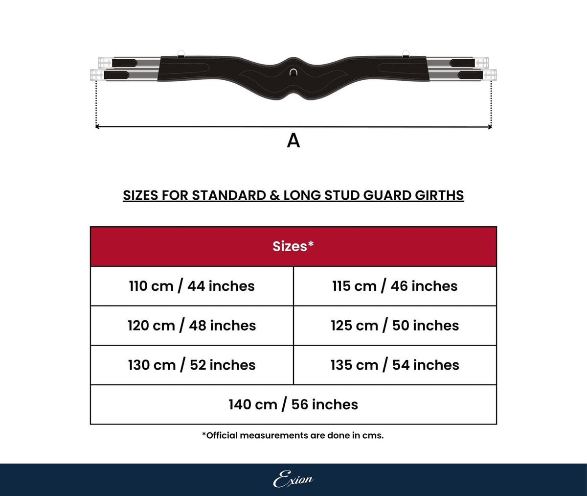 ExionPro Belly Guard Girth - Matching Elastic