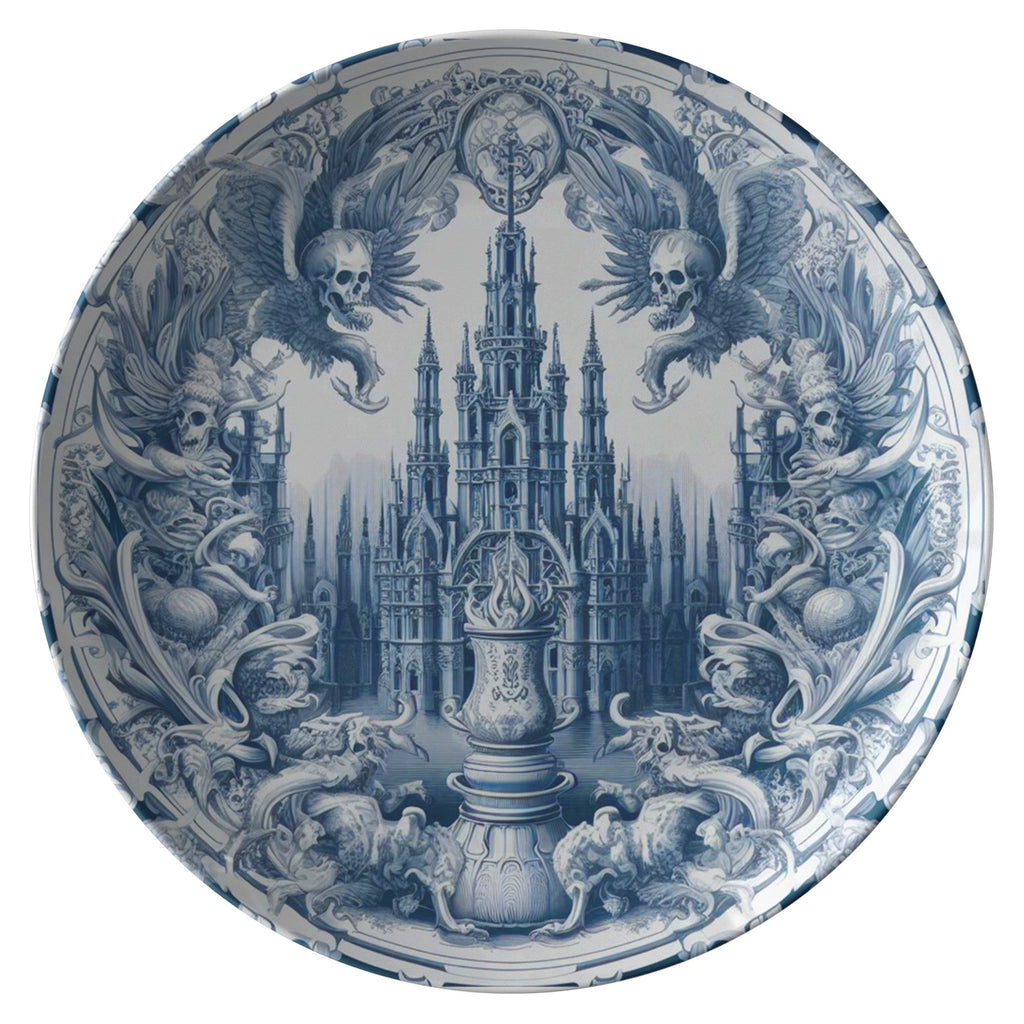 Skull and Spire 10" Dinner Plates
