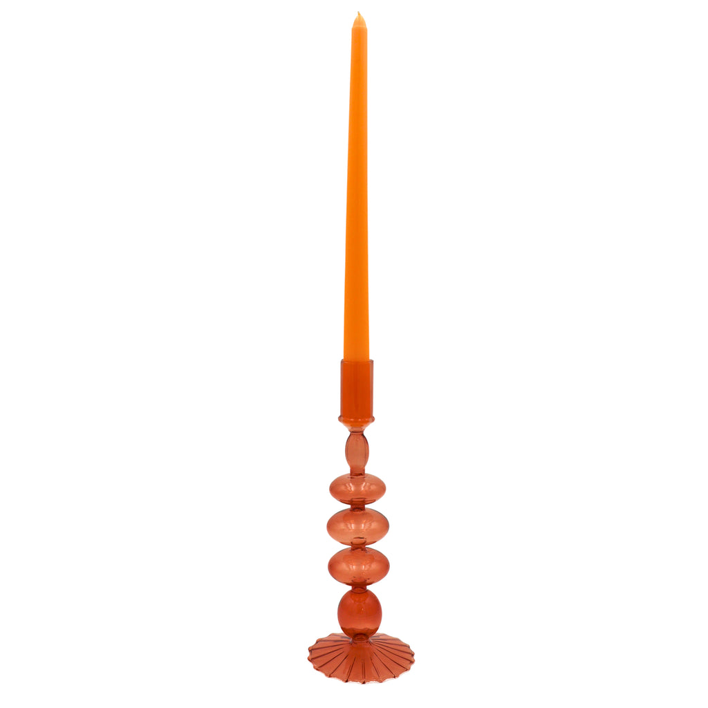 Extra Tall Warm Pumkin Spice Taper Candle, 1 Case of 48 Packs (4 Candles per Pack)