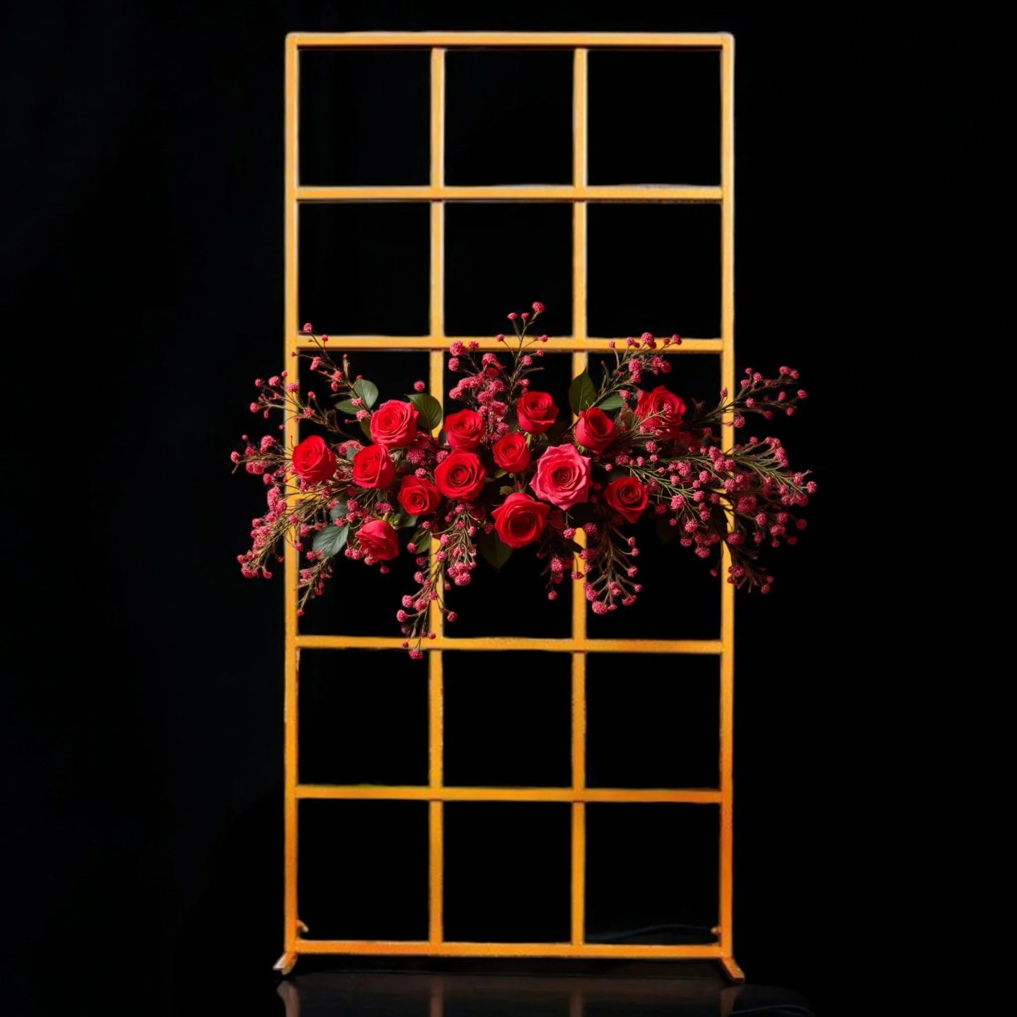Square Grid 6FT Wedding Backdrop Stand