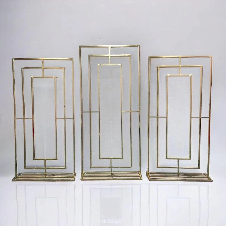 Square Wedding Party Decor Backdrop Stand
