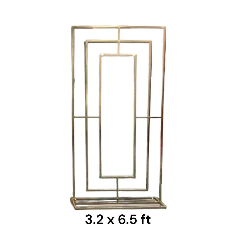 Square Wedding Party Decor Backdrop Stand