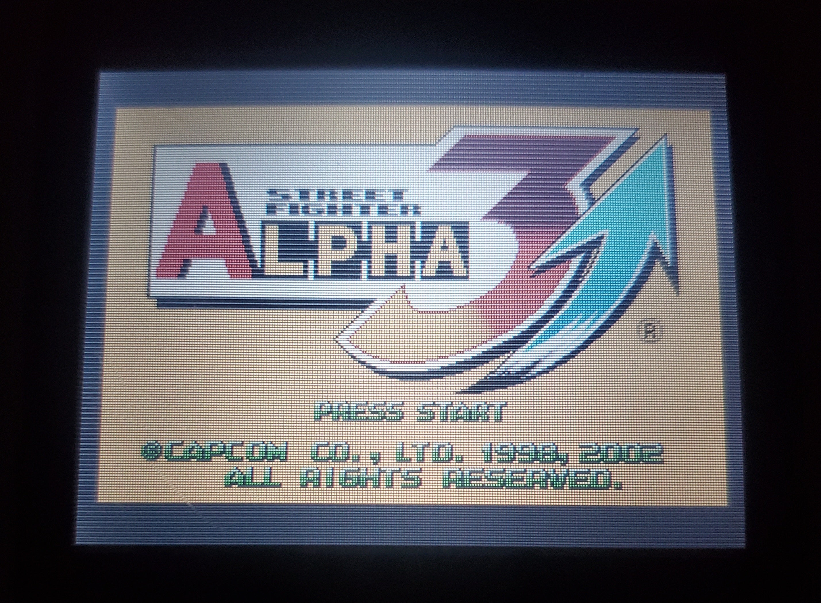 Street Fighter Alpha 3 GBA Video Game Boy Advance
