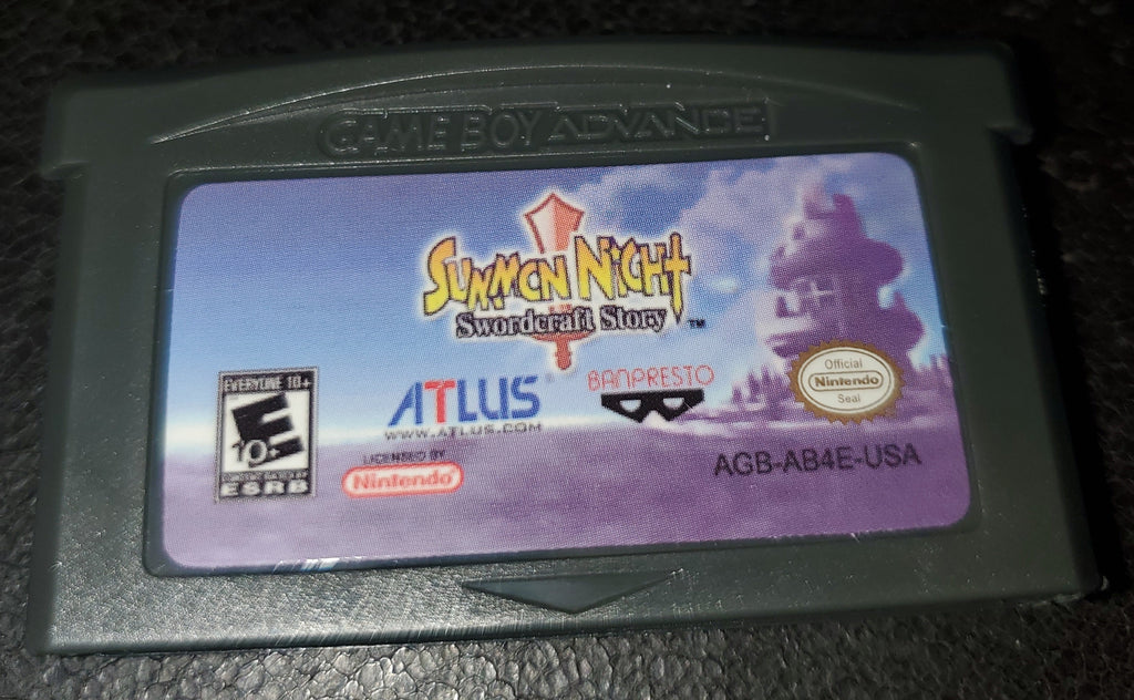 Summon Night 1 GBA Video Game Boy Advance