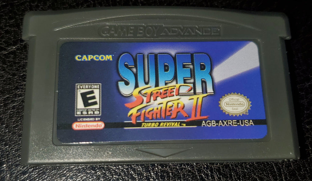 Super Street Fighter 2 Turbo Edition GBA Video Game Boy Advance