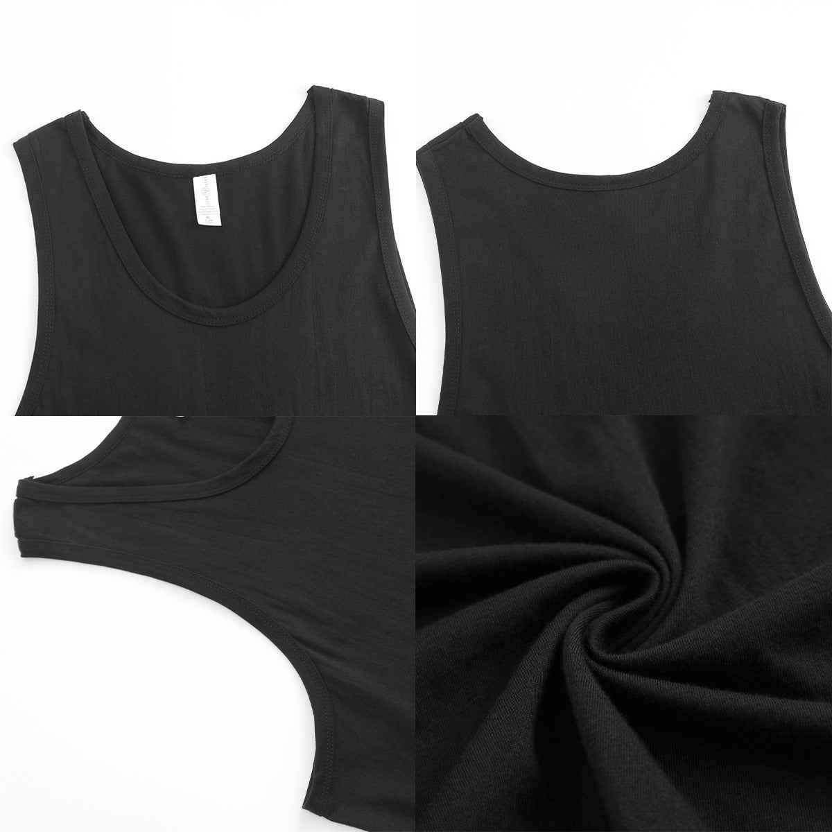 Men‘s Ethereal Wolf in the Moonlight Tank Top | Back Printed in USA