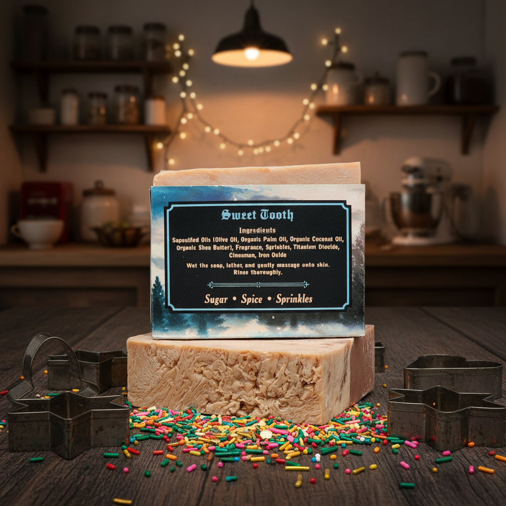 "Sweet Tooth" Handmade Vegan Bar Soap (SEASONAL)