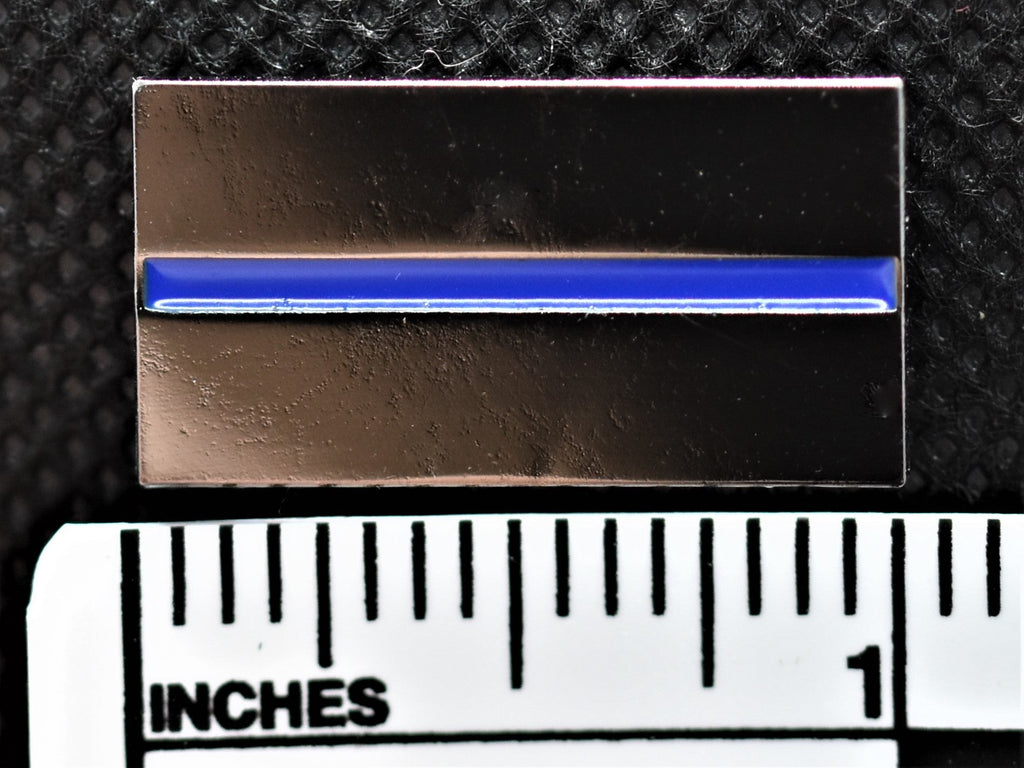 Thin Blue Line Lapel Pin