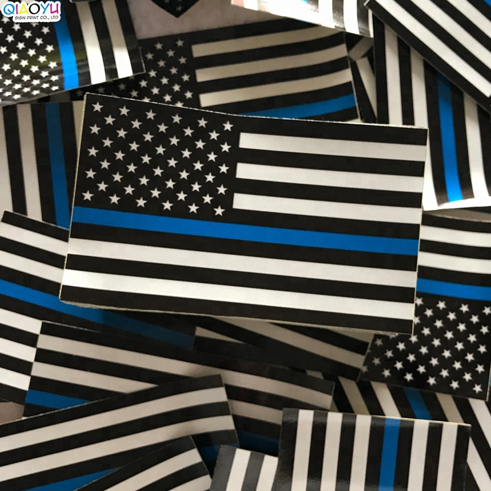 Thin Blue Line Flag (Reflective)