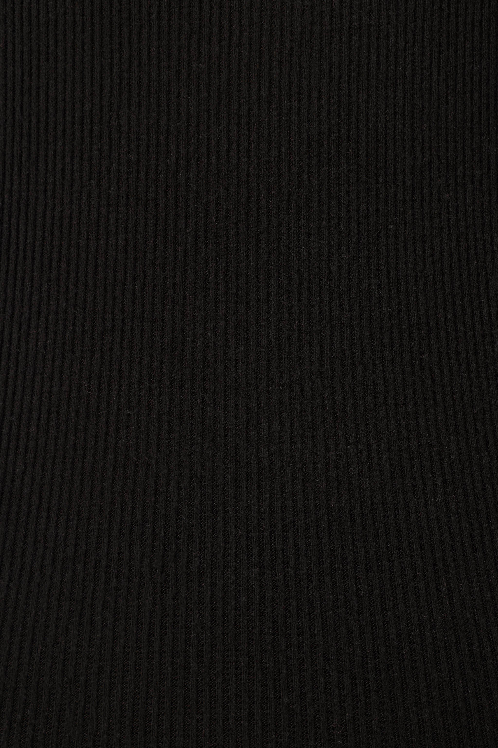 Textured Essentials Black Short Lounge Set
