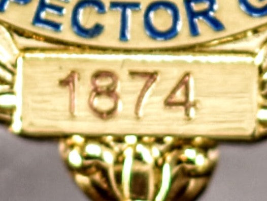 Engraving - Badge Number (+$12)