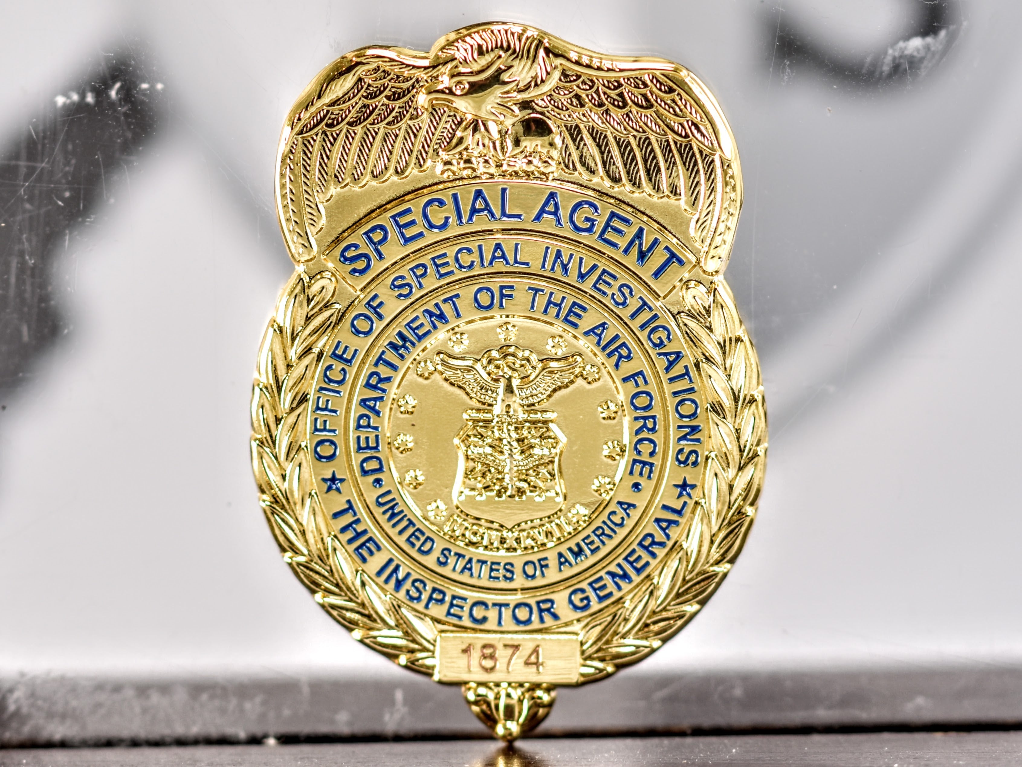 OSI Badge Coin Paperweight / Coaster - Round