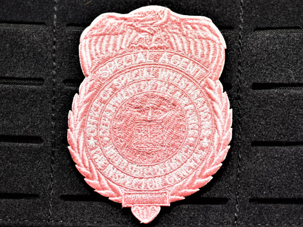 Pink OSI Badge Patch (Velcro Backed)