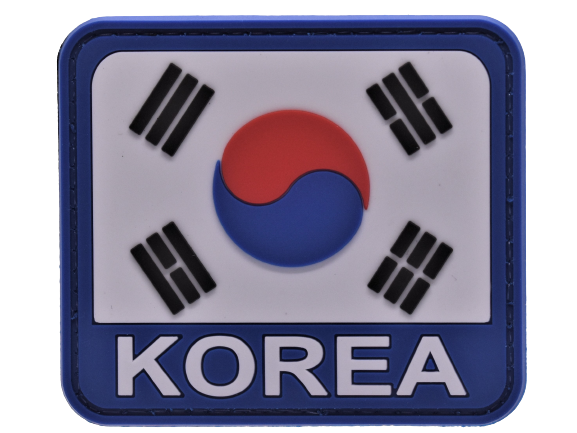 Republic of Korea (ROK) / South Korea Flag - PVC Patch