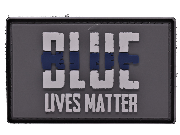 Blue Lives Matter PVC Patch