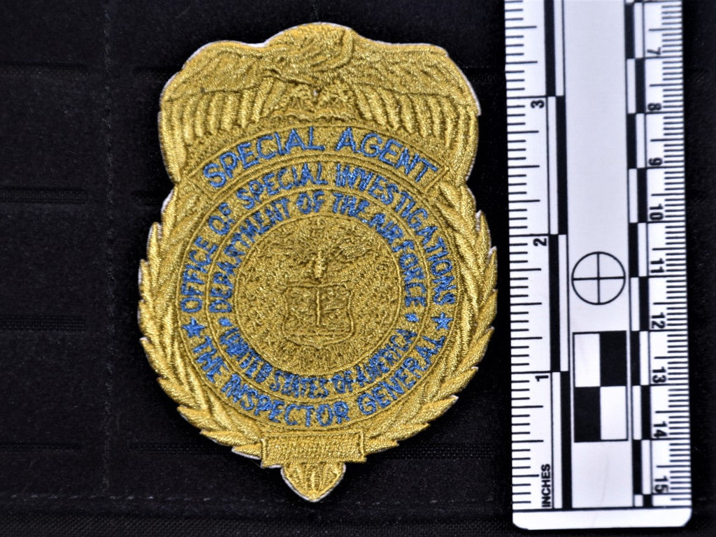 Gold OSI Badge Patch (Velcro Backed)