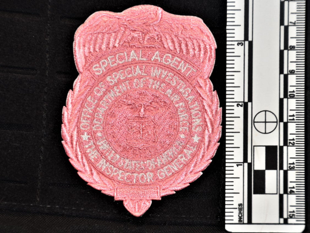 Pink OSI Badge Patch (Velcro Backed)