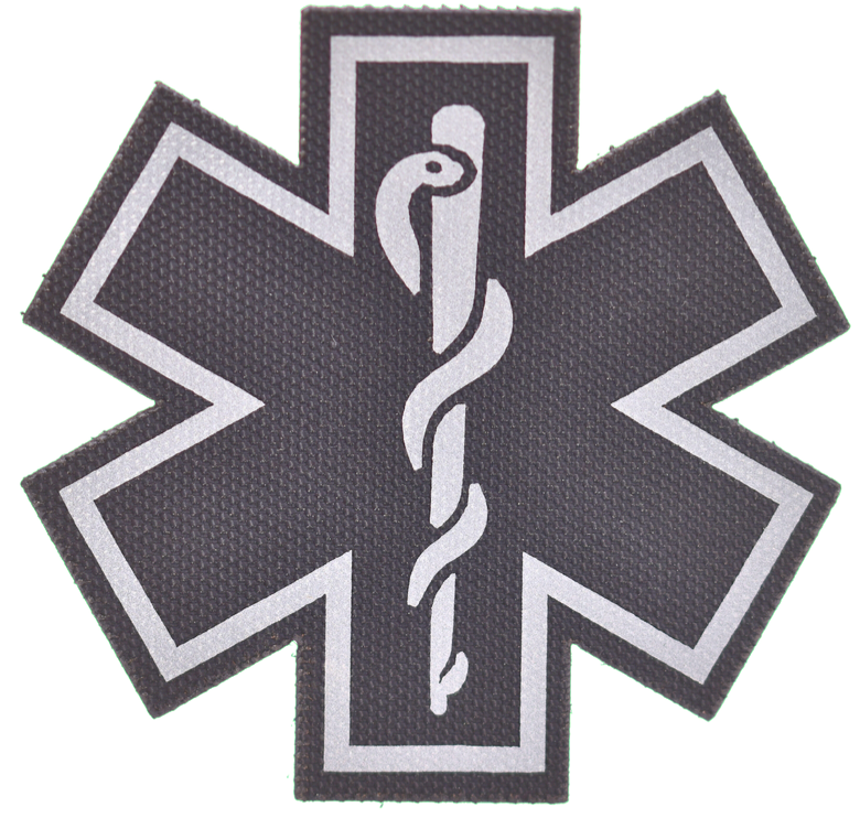 EMT Reflective Fabric Patch - Swat
